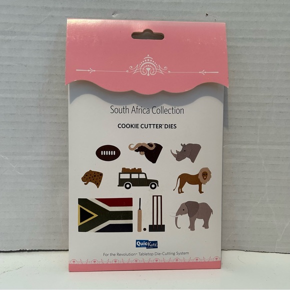 Quickutz 9-pc cookie cutter dies - SOUTH AFRICA Collection - Picture 1 of 5
